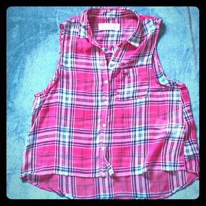 Abercrombie and Fitch Button Up Tank